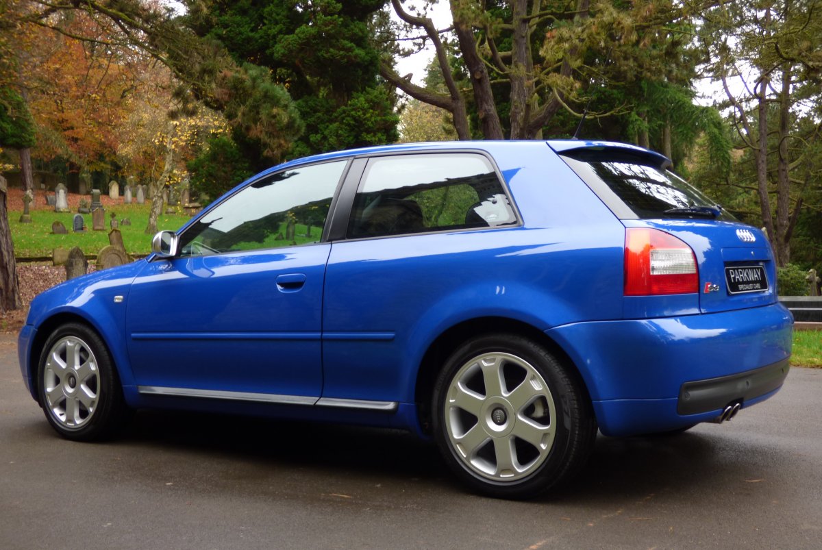 AUDI A3 audi-s3-8l-225-1-8-turbo-bleu-nogaro-quattro Used - the parking