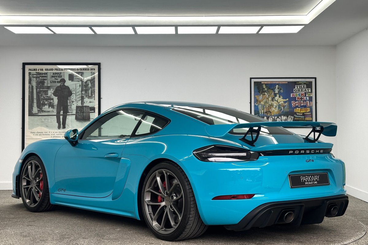 PORSCHE 718 CAYMAN GT4 MANUAL