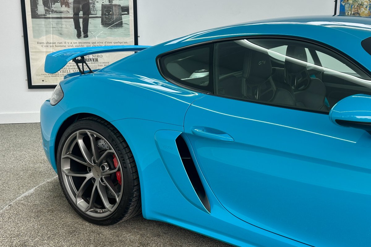 PORSCHE 718 CAYMAN GT4 MANUAL