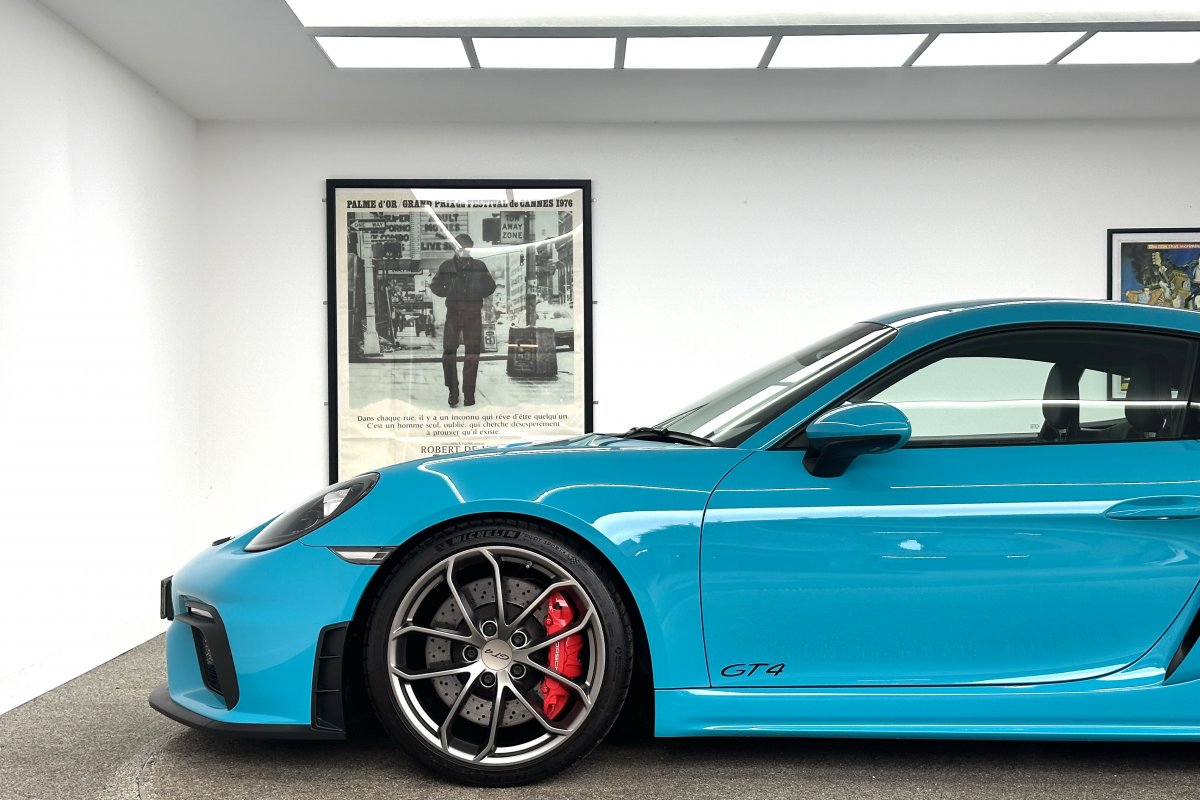 PORSCHE 718 CAYMAN GT4 MANUAL