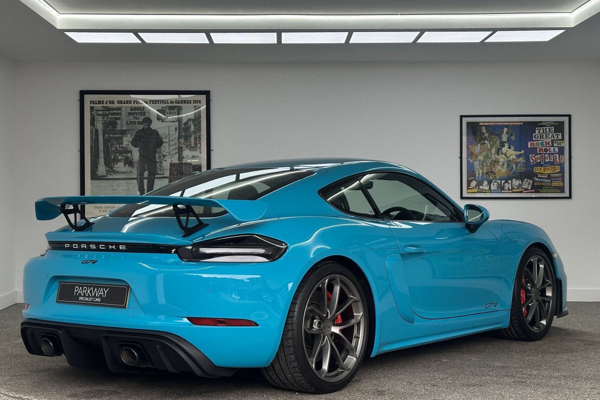 PORSCHE 718 CAYMAN GT4 MANUAL