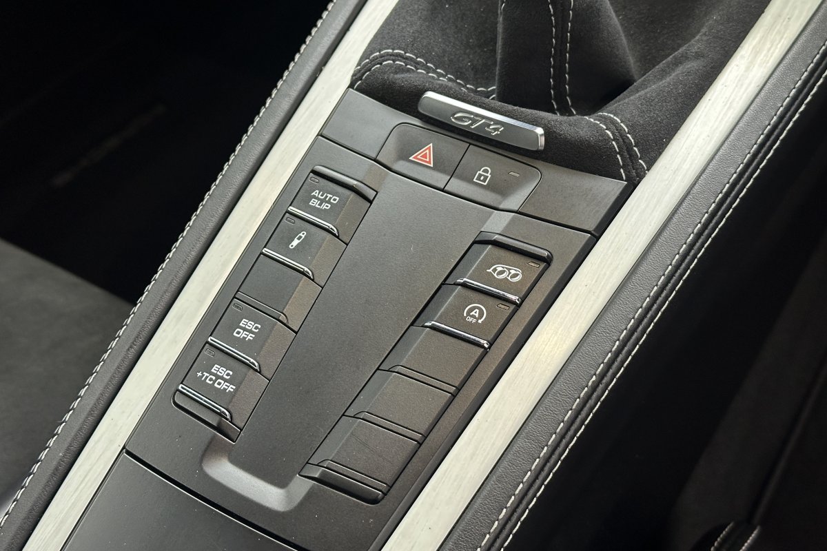 PORSCHE 718 CAYMAN GT4 MANUAL