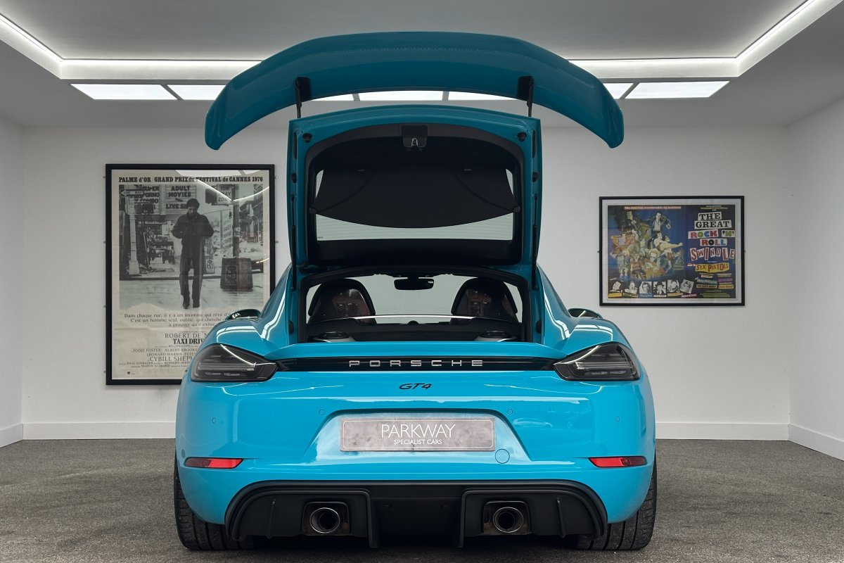 PORSCHE 718 CAYMAN GT4 MANUAL