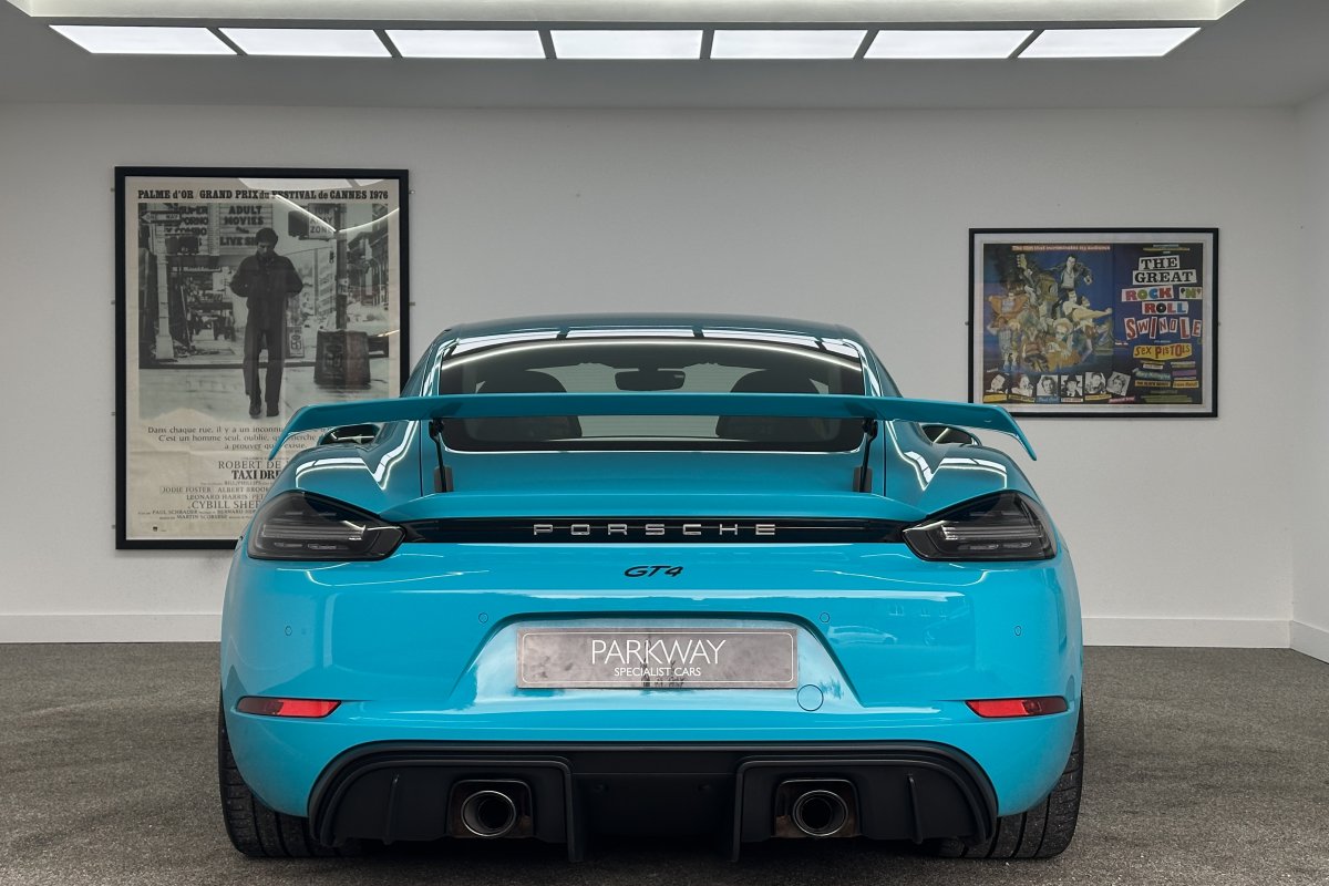 PORSCHE 718 CAYMAN GT4 MANUAL