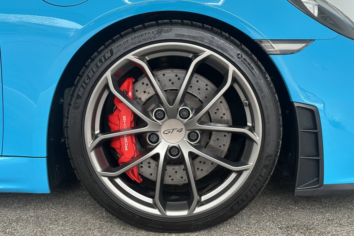 PORSCHE 718 CAYMAN GT4 MANUAL