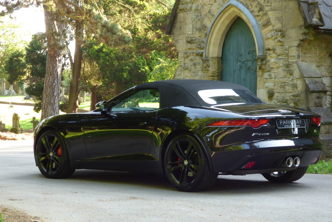 Black cabrio on sale